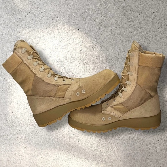 Army US Military Vibram Combat Boots 789 Hot Weather USA - Picture 3 of 8